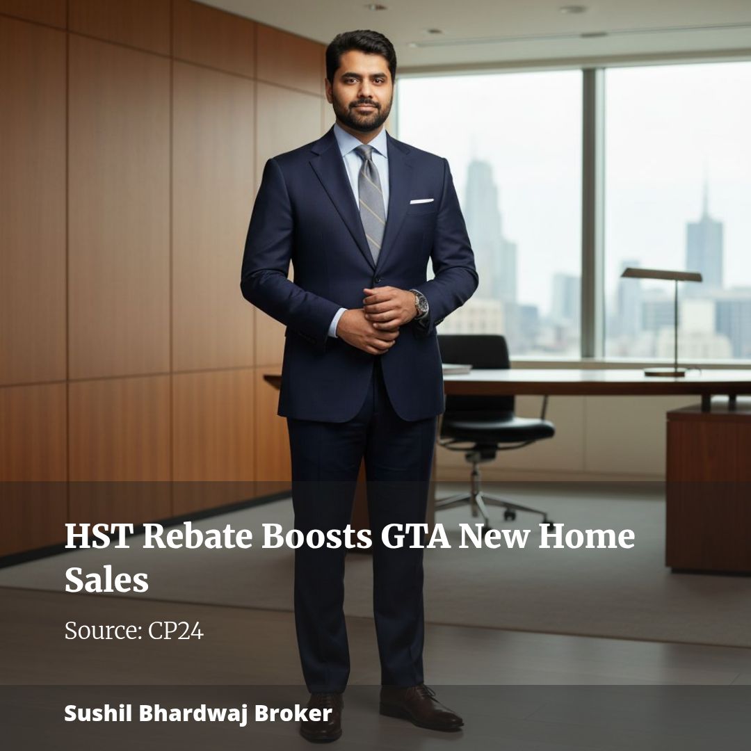 New report suggests HST rebate continues to boost single-family new home sales across GTA