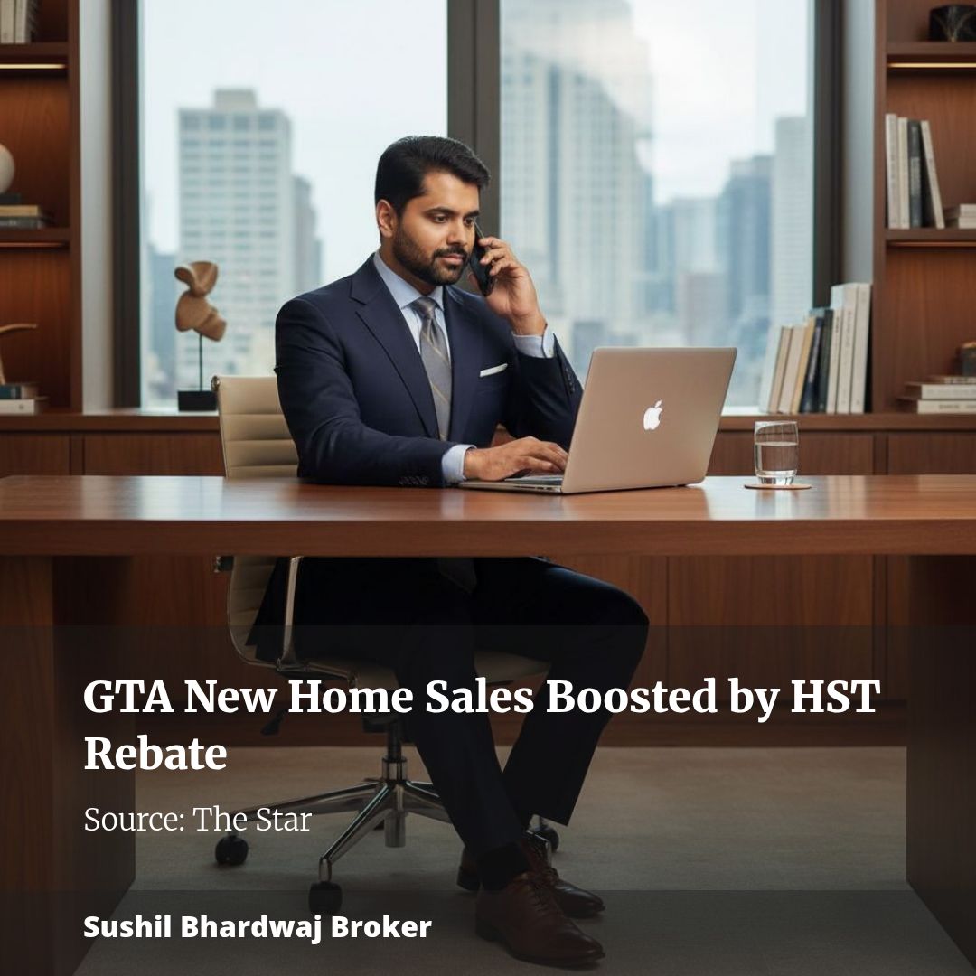 Low-rise new home sales in the GTA continue to reap the benefits of the HST rebate program in July