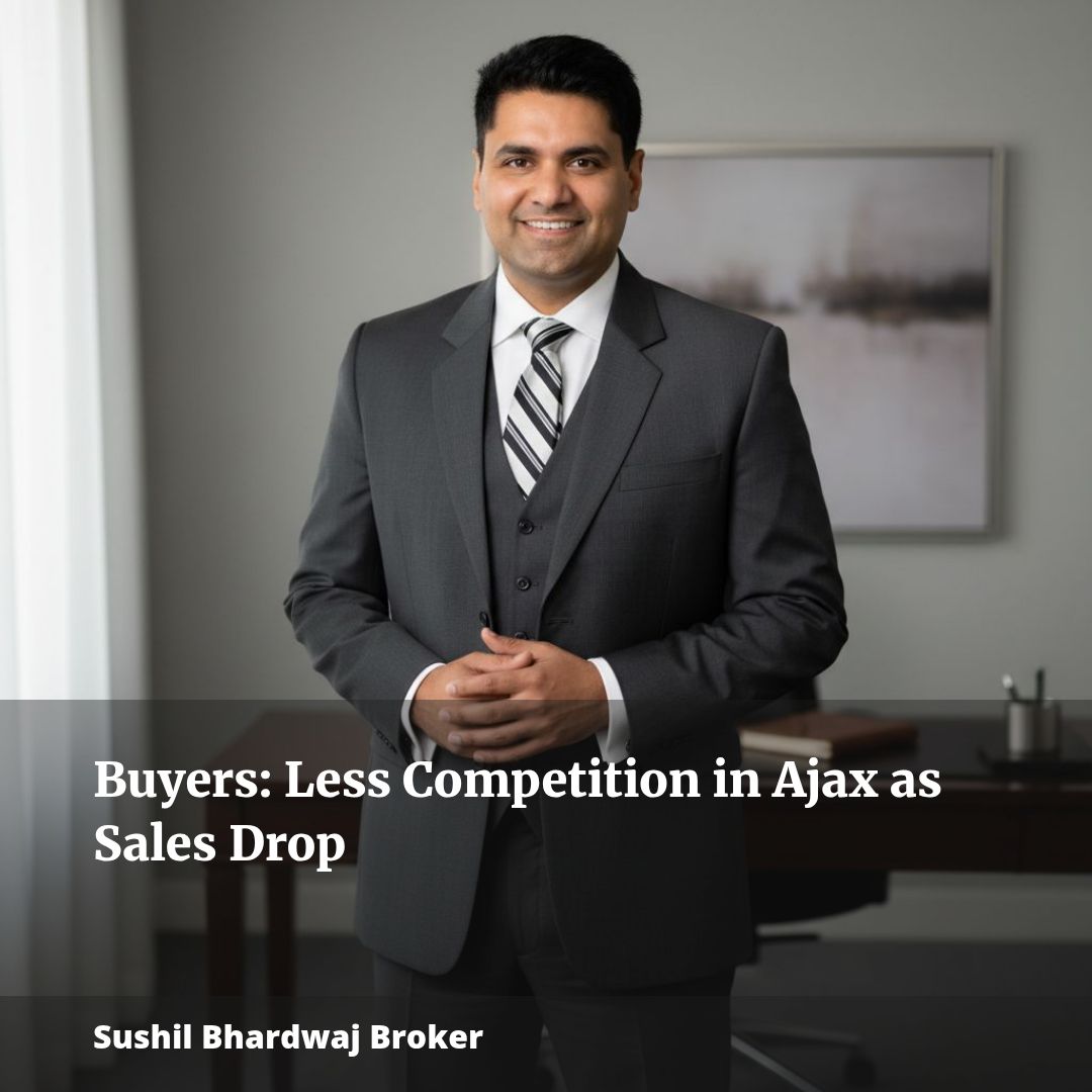Buyers: Less Competition in Ajax as Sales Drop